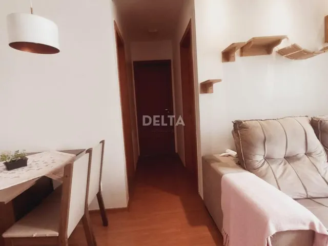 Imagem 7: Apartamento semimobiliado, com 02 dormitórios, sacada com churrasqueira, vaga de garagem