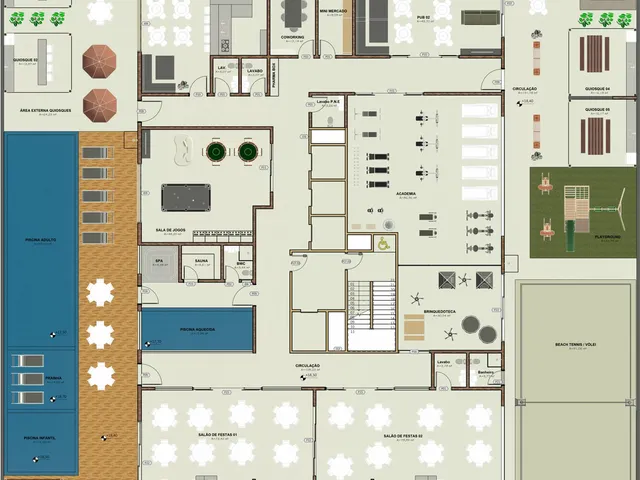 Imagem 13: 14 Bis Home Club - Apartamento à venda no bairro Perequê - Porto Belo/SC
