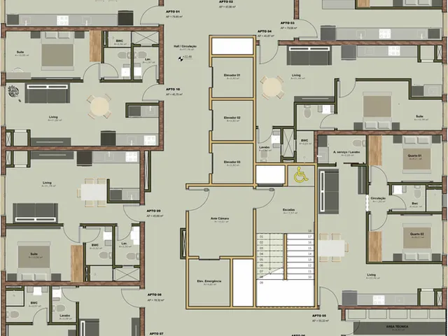 Imagem 14: 14 Bis Home Club - Apartamento à venda no bairro Perequê - Porto Belo/SC