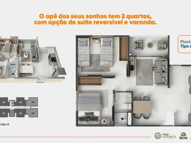 Imagem 3: Apenas Nesta Semana! Village Natureza – Entrada 5 Mil + 699
