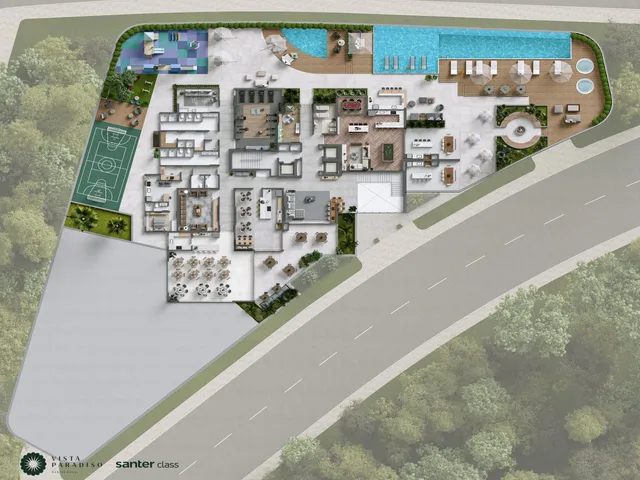 Imagem 3: Divino apartamento mobiliado no Vista Paradiso Residences!!