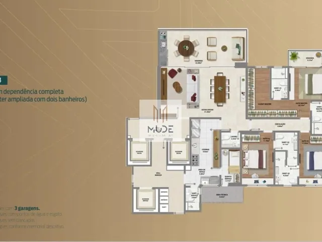 Imagem 10: CEDRO HORTO Apartamento com 4 dormitórios