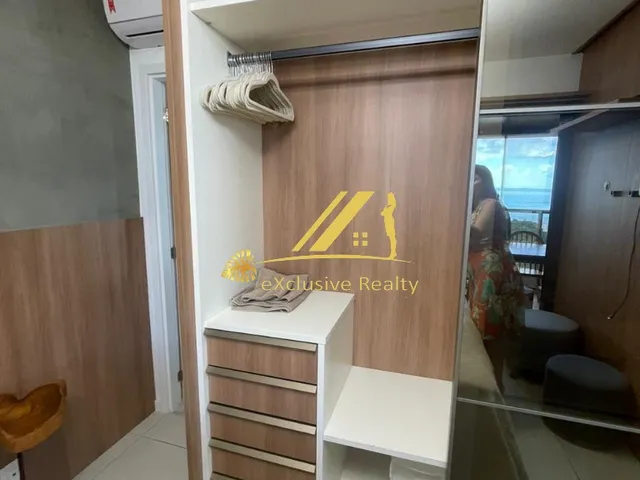 Imagem 11: Apartamento Quarto e Sala 50M2, Mobiliado com Lavabo! Andar Alto e Vista Mar! 1 Vaga de Garagem! Jazz, na Graça!