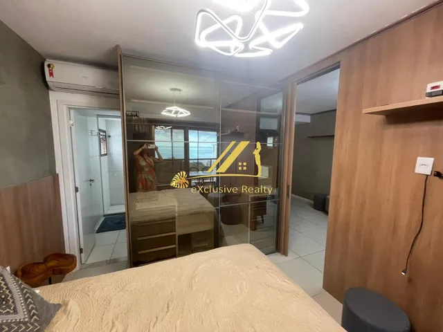 Imagem 9: Apartamento Quarto e Sala 50M2, Mobiliado com Lavabo! Andar Alto e Vista Mar! 1 Vaga de Garagem! Jazz, na Graça!
