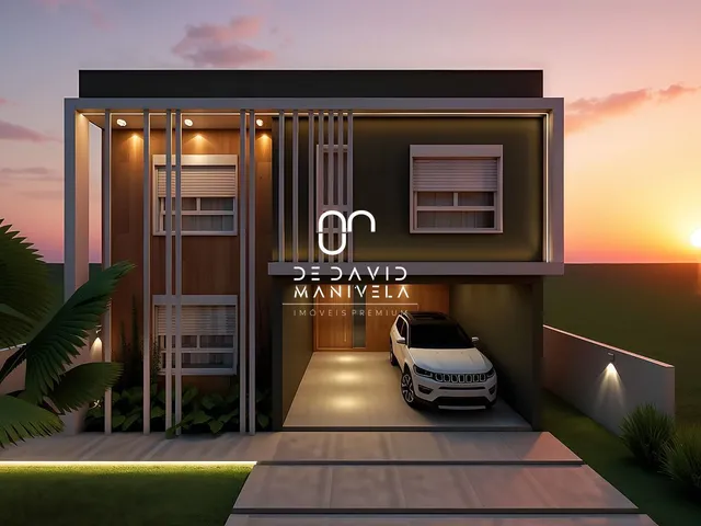 Imagem 11: Casa em construção no Condomínio Casa Viva, 4 suítes