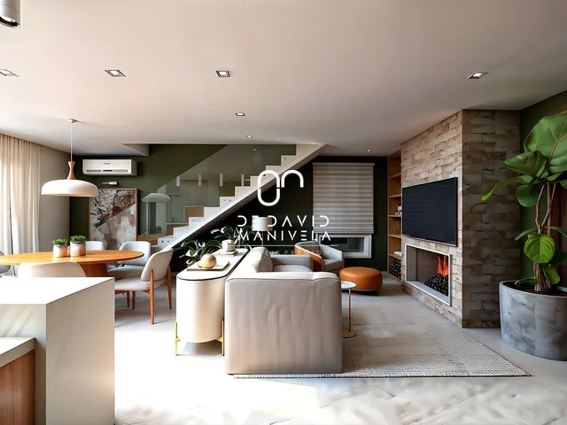 Imagem 15: Casa em construção no Condomínio Casa Viva, 4 suítes