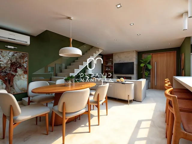 Imagem 14: Casa em construção no Condomínio Casa Viva, 4 suítes
