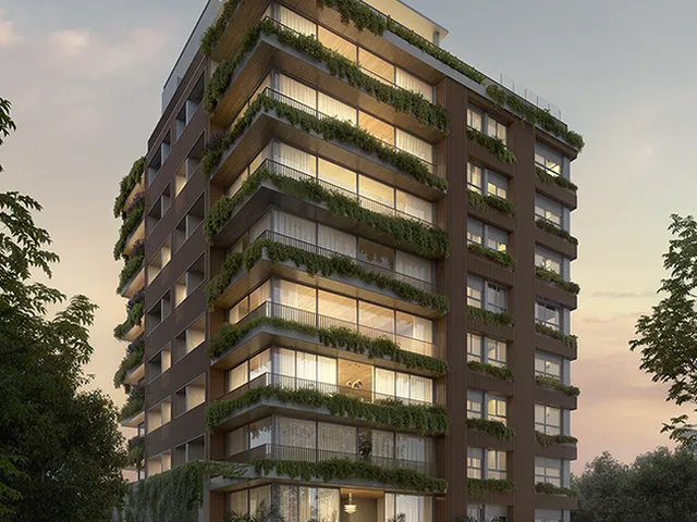 Imagem: O apartamento possui 4 Dormitórios, 4 Suítes, 6
