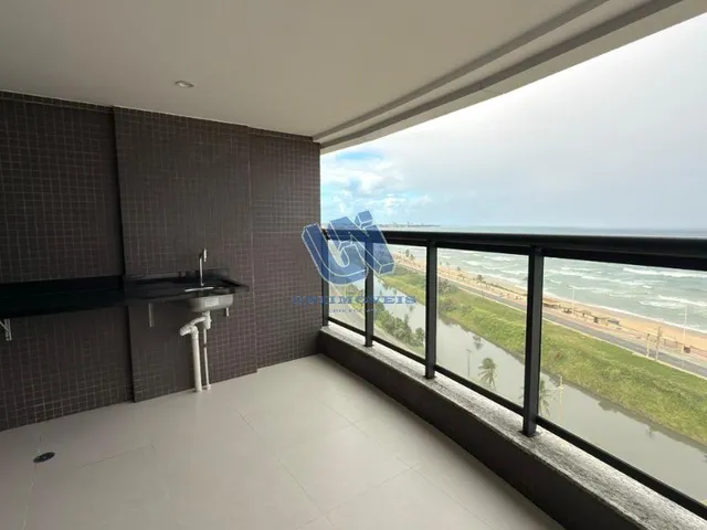 Imagem 2: Beach Class Jaguaribe Apartamento Dois Quartos, suíte, varanda nascente vista mar