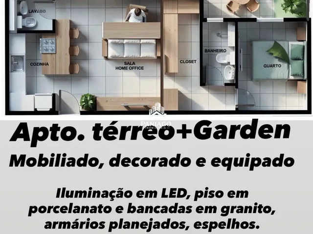 Imagem 6: Apartamento Garden na Saída para Chapada
