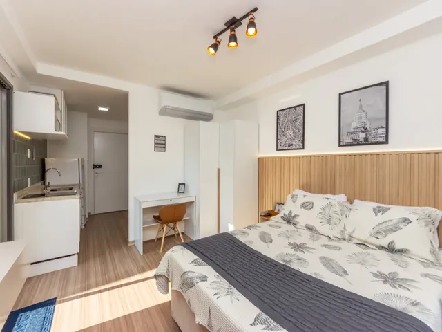 Imagem 2: Studio para venda em Brooklin com 1 quarto, 56m²