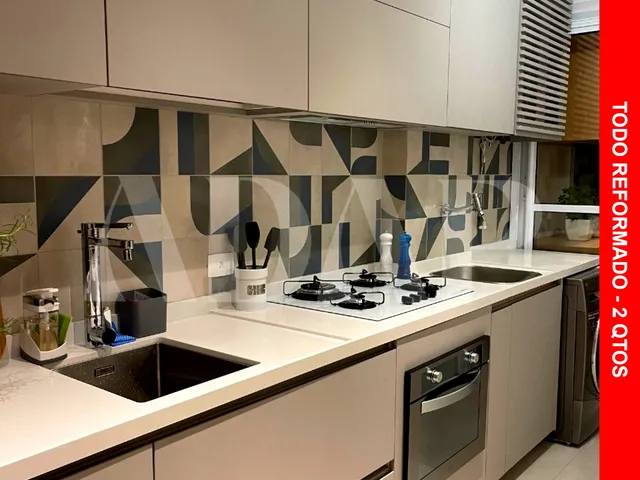 Imagem: O apartamento possui 2 Dormitórios, 1 Suíte, 2 Banheiros