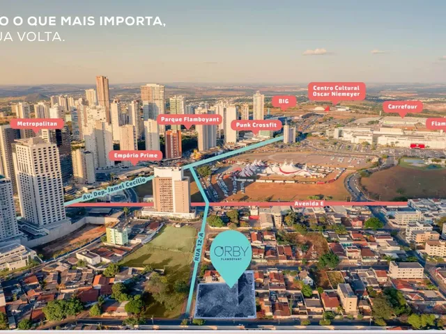 Imagem 6: Apartamento Alto Padrão 3 Qtos todos suíte - Orby Flamboyant - Jardim Goiás - Goiânia