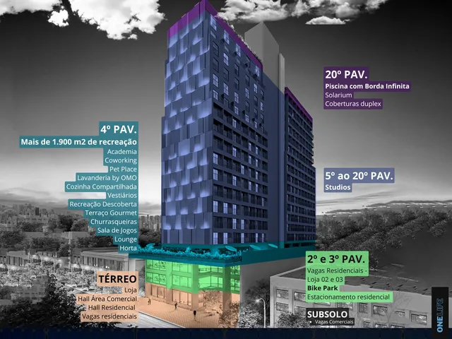 Imagem 15: One Life Apartamento com 1 dormitório