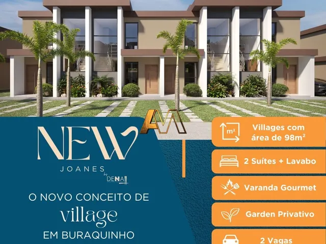 Imagem: VILLAGE COM 2 SUÍTES EM BURAQUINHO - 400