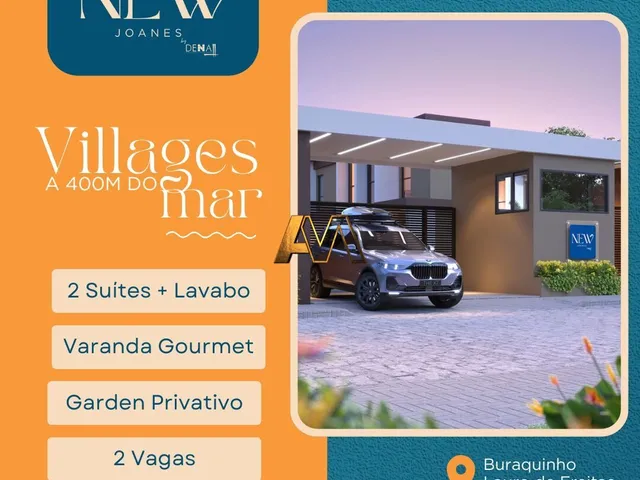 Imagem 2: VILLAGE COM 2 SUÍTES EM BURAQUINHO - 400 METROS DO MAR
