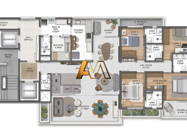 Imagem 16: Apartamento à venda no bairro Graça - Salvador/BA
