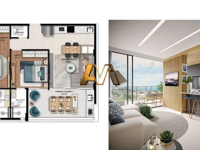 Imagem 9: Apartamento à venda no bairro Vilas do Atlantico - Lauro de Freitas/BA