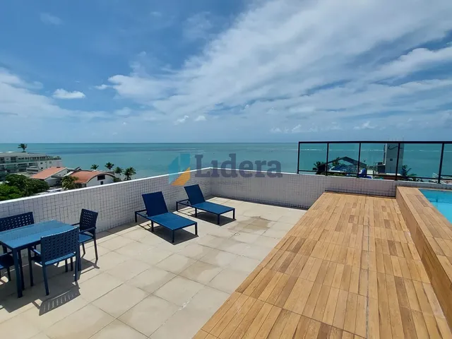 Imagem 6: Apartamento vista mar com 2 vagas de garagem- 100m²- 3 quartos - 1 suite - em Jardim