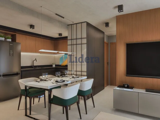 Imagem: O apartamento possui 2 Dormitórios, 1 Suíte, 1 Banheiro,