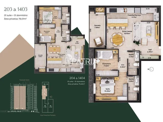 Imagem 7: APARTAMENTO 3 DORM. (1 SUÍTE), COM TERRAÇO, NO CENTRO DE SANTA CRUZ DO SUL