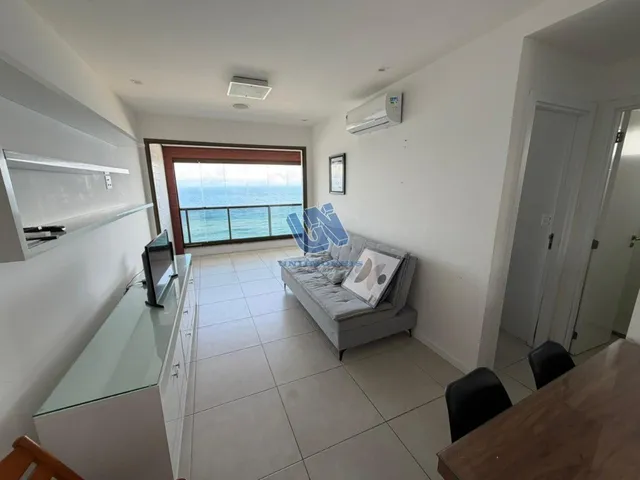 Imagem 7: Apartamento quarto e sala mobiliado com vista mar 53m2 na Barra