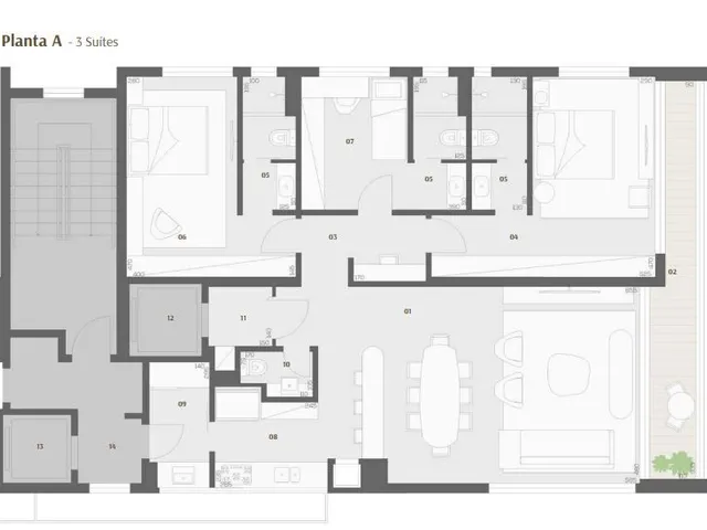 Imagem 2: Casa Guaporé Apartamento com 3 dormitórios