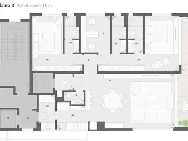Imagem 3: Casa Guaporé Apartamento com 3 dormitórios