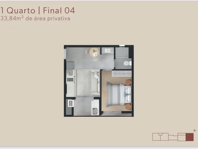 Imagem 5: APARTAMENTO RESIDENCIAL em CURITIBA - PR, BOQUEIRÃO
