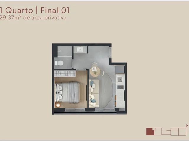 Imagem 6: APARTAMENTO RESIDENCIAL em CURITIBA - PR, BOQUEIRÃO
