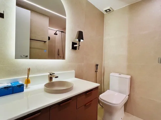 Imagem 14: Apartamento aluguel na Barra da Tijuca - 3 quartos, 2 suítes, 2 salas, 4 banheiros, 2