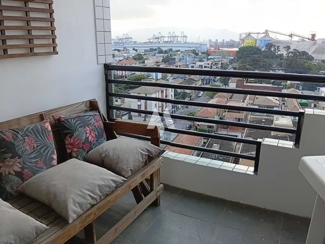 Imagem 13: Apartamento vista livre e mobiliado na Ponta da Praia/ Santos - SP