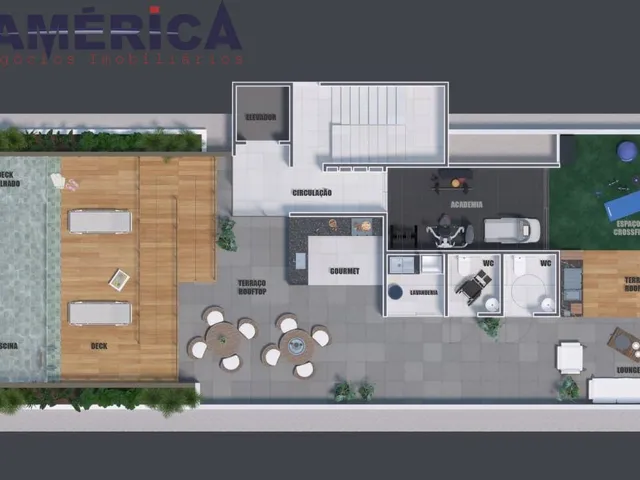 Imagem 8: Apartamento à venda em Cabedelo-PB, bairro Poço, 1 quarto, 1 sala, 1 banheiro, 1 vaga