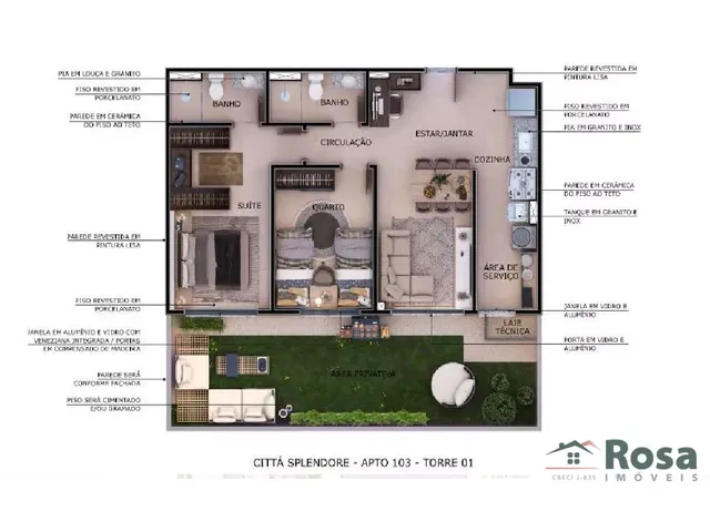 Imagem 14: Apartamento para venda DESPRAIADO Cuiabá
