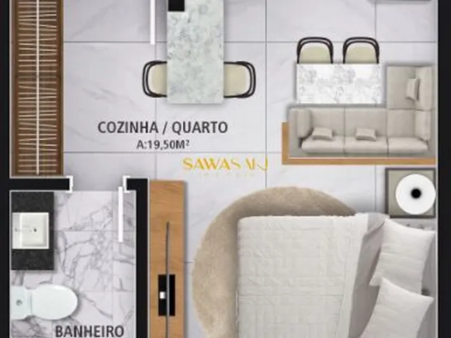 Imagem 6: Studio em Guabirotuba, Curitiba/PR