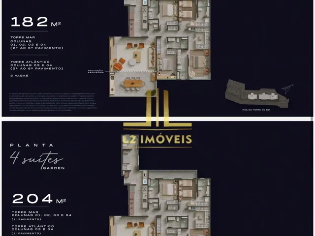 Imagem 15: LANÇAMENTO - 3 SUÍTES - 155M² - 02 VAGAS - FRENTE MAR - CYANO - RIO VERMELHO