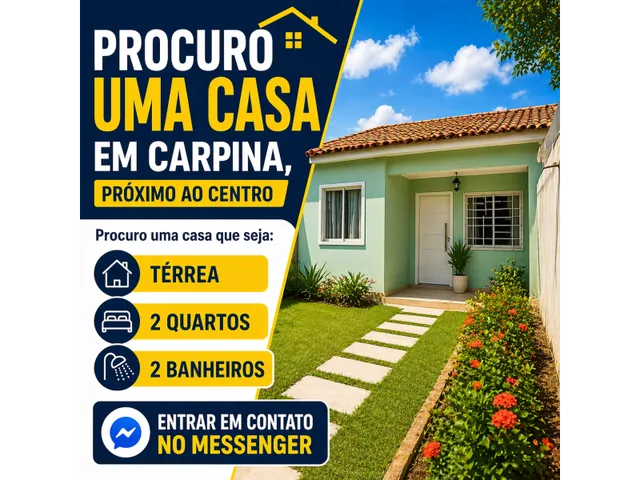 Imagem 3: Procuro Casa para Alugar em Carpina Próximo Ao Centro de Carpina