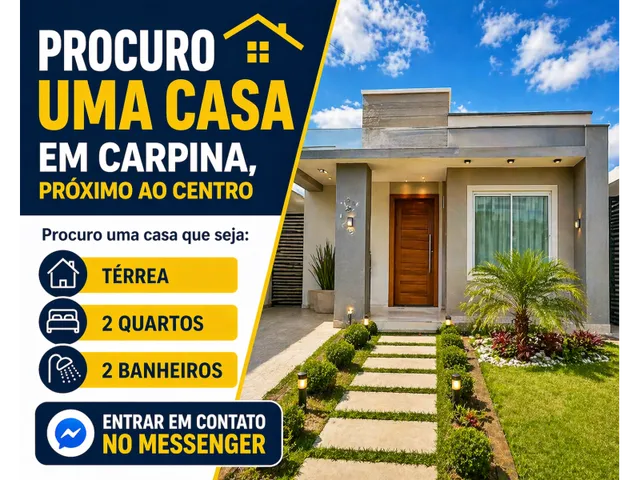 Imagem 4: Procuro Casa para Alugar em Carpina Próximo Ao Centro de Carpina