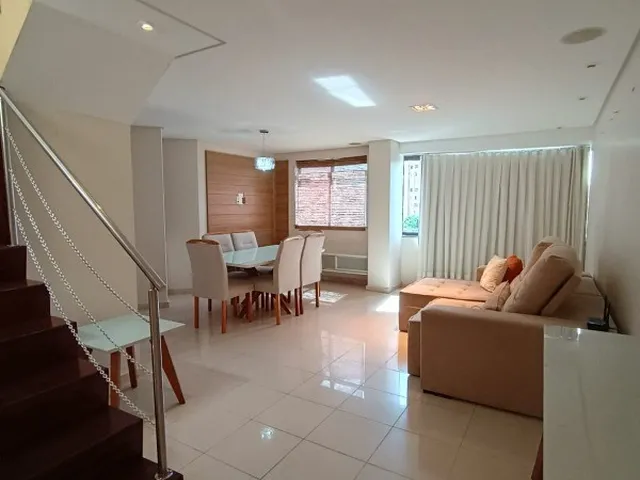 Imagem 14: ALUGO apto triplex mobiliado com 204m²- Pituba,4/4 e 2 suítes, sala ampla, 4 wc