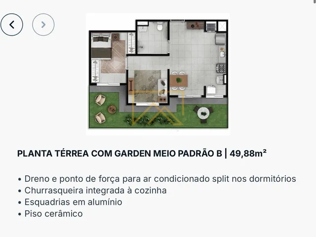 Imagem 3: Reserva Cachoeirinha - APARTAMENTO TÉRREO CONDOMINIO RNI CACHOEIRINHA