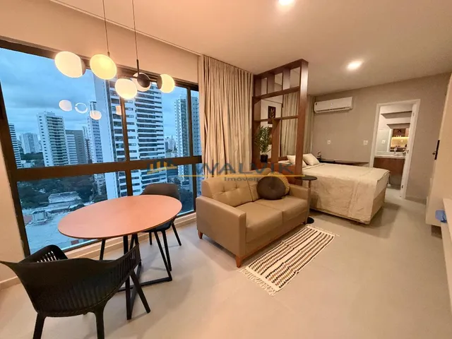 Imagem: O apartamento possui 1 Dormitório, 1 Banheiro, 1 Vaga na