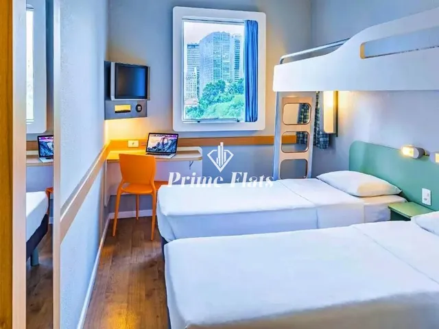 Imagem 6: Flat Disponível para Venda no Ibis Budget Rio de Janeiro Centro, com 12M², 1