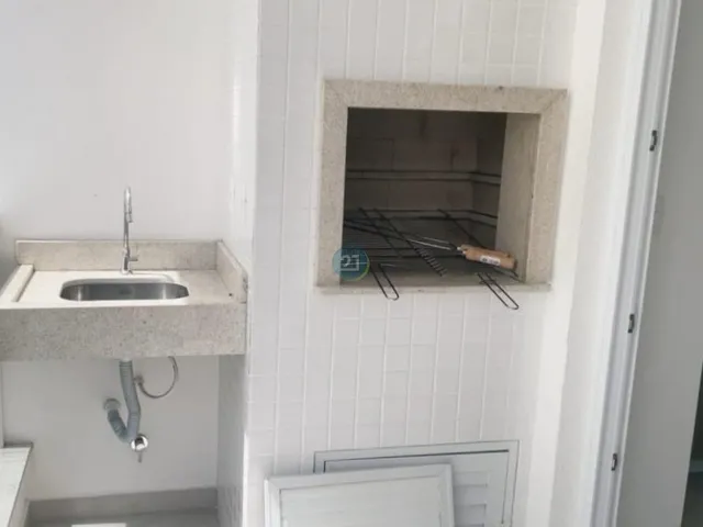 Imagem 5: Alugo apartamento mobiliado c/ 02 dormitórios, sacada com churrasqueira, 01 vaga de
