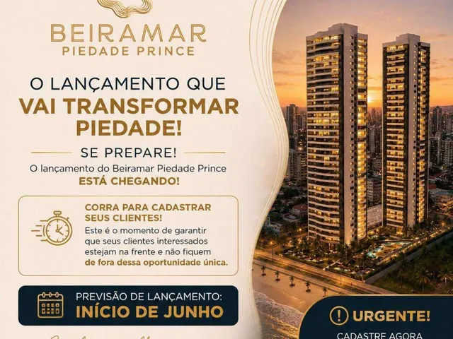 Imagem: BEIRA MAR PIEDADE PRINCE LANÇAMENTO EM
