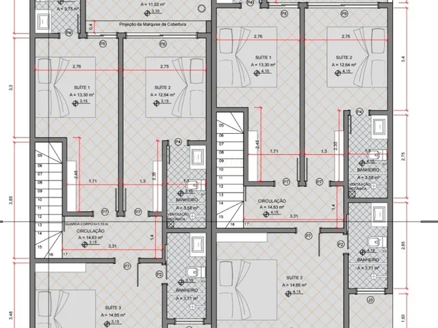 Imagem 14: Casa de luxo à venda em Garopaba-SC, no Centro: 3 suítes, 2 salas, 3.5 banheiros, 2