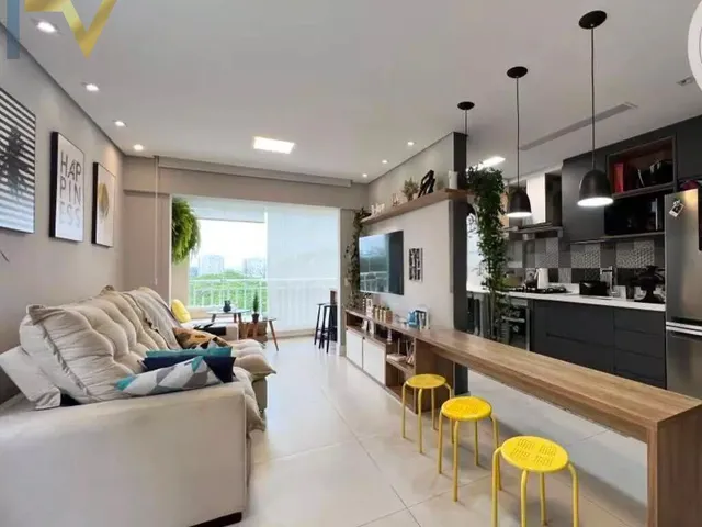 Imagem: O apartamento possui 3 Dormitórios, 1 Suíte, 3 Banheiros,