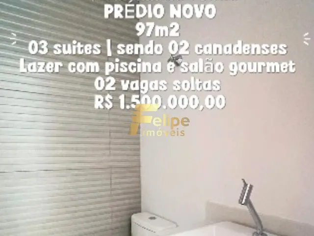 Imagem 7: NOVÍSSIMO APARTAMENTO DE 03 SUÍTES, SENDO 02 CANADENSES, LAZER COMPLETO, PRÓXIMO À