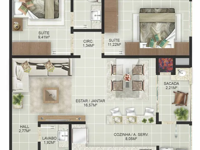 Imagem 15: Apartamento Alto Padrão a Venda Praia Brava Oportunidade