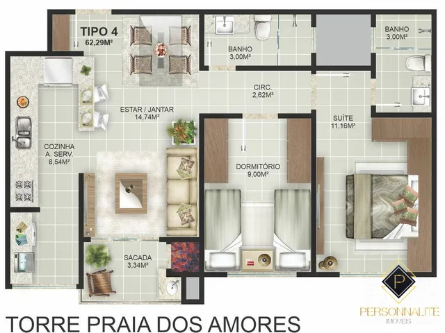 Imagem 16: Apartamento Alto Padrão a Venda Praia Brava Oportunidade