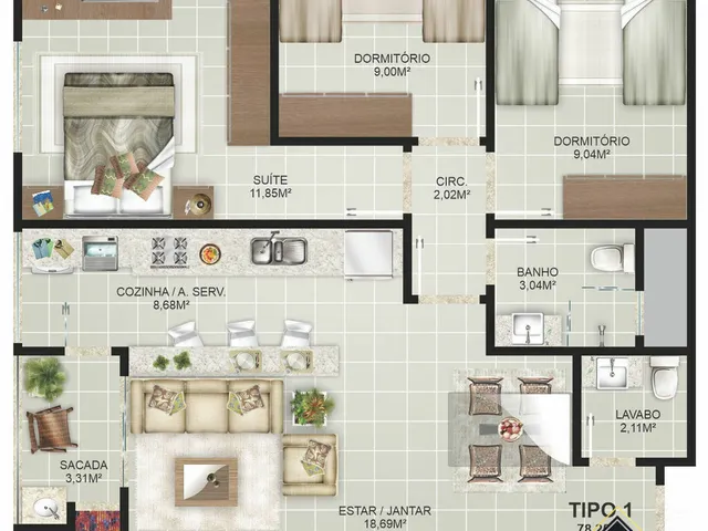 Imagem 11: Apartamento Alto Padrão a Venda Praia Brava Oportunidade